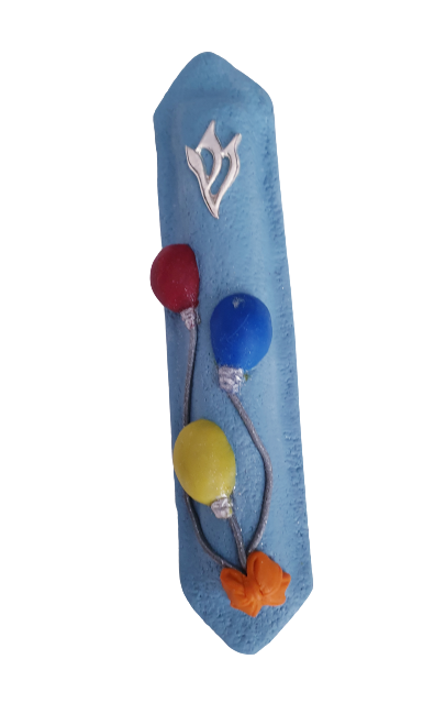 Picture of Mezuzah Case Children’s Room 'w Balloons