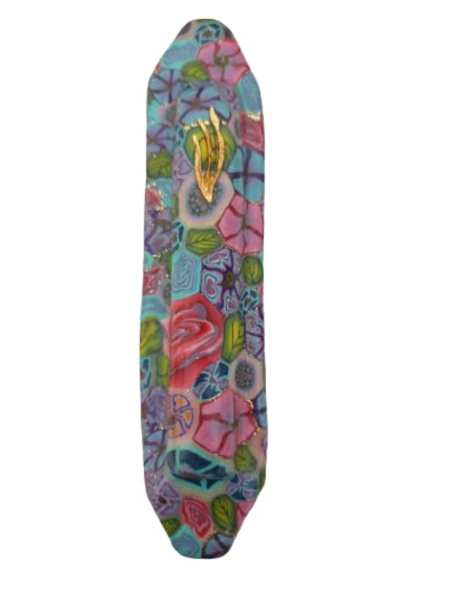 Picture of Polymer Clay Mezuzah Millefiori